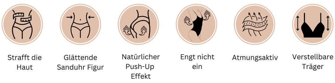 Body-Shapewear-Eigenschaften