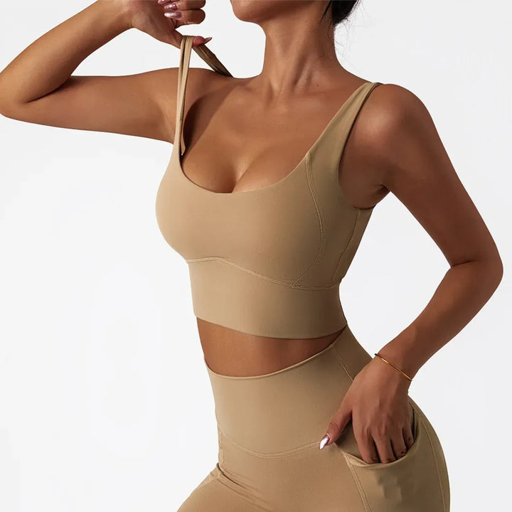 Fitshape Sport-BH - Peru Vorderansicht