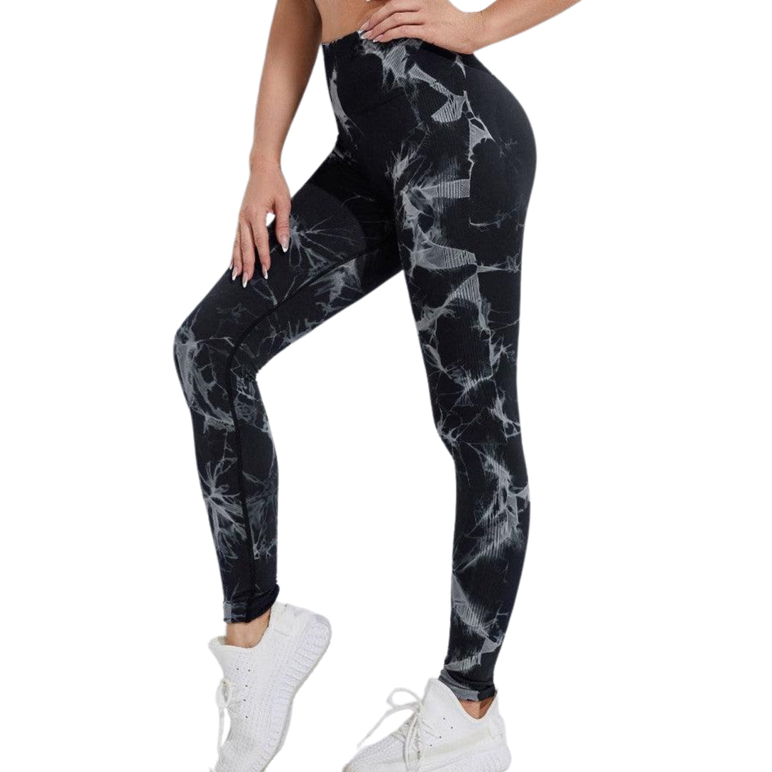 Aaliyah Sport Leggings Damen –  Black Seitenansicht