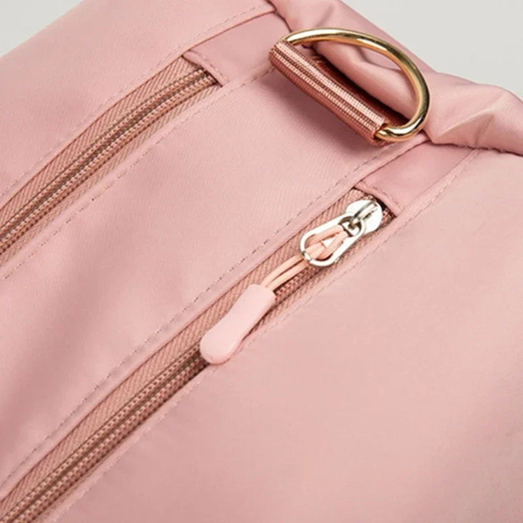 Allrounder Sporttasche 35l - Pink Close-Up Reissverschluss