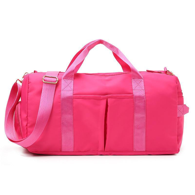 Allrounder Sporttasche 35l - Rosa Red Seitenansicht