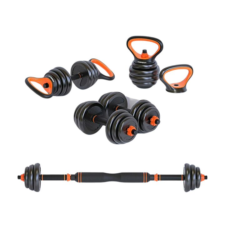 Anpassbares Hantelset 40 Kg - Set Vorschau zusammengebaut