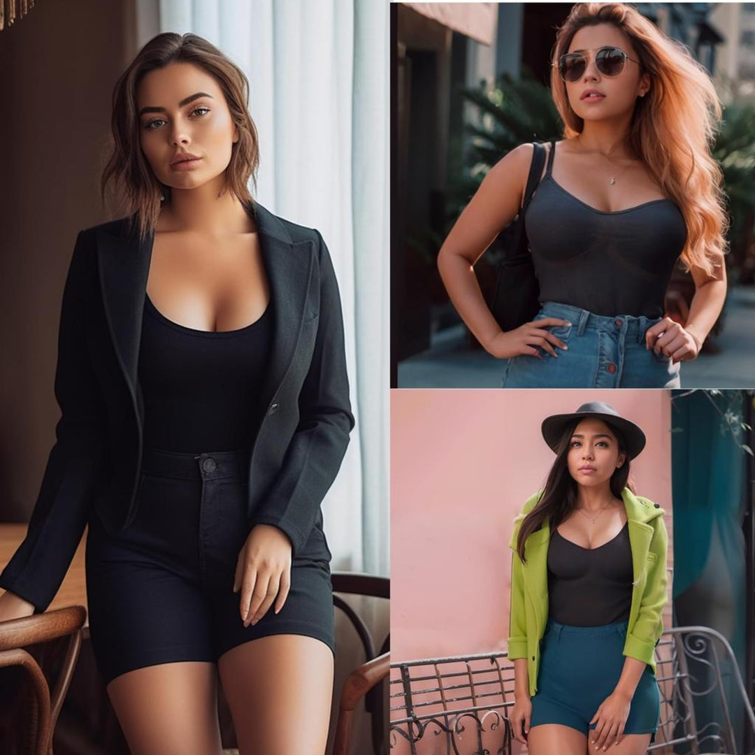 Bodysuit Shapewear Hosen Design - Nathloses Design auch unter Kleider tragbar