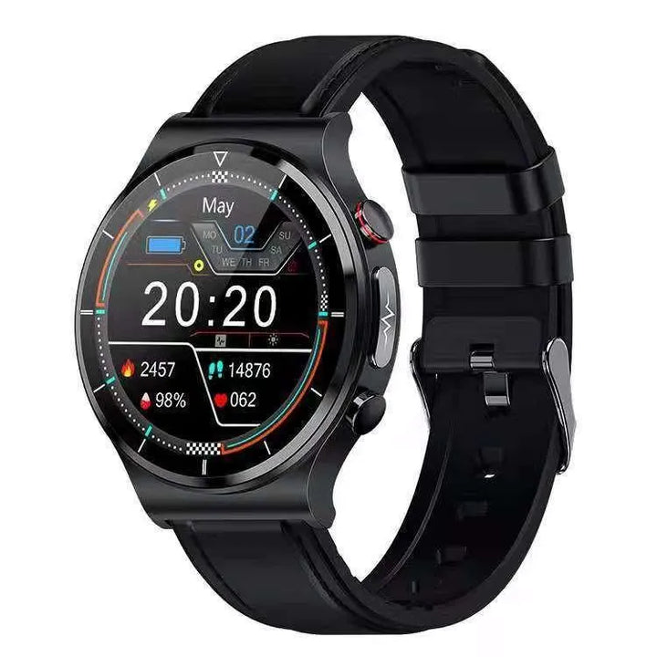 Casual Smartwatch mit Fitness-Tracker - Black Vorderansicht