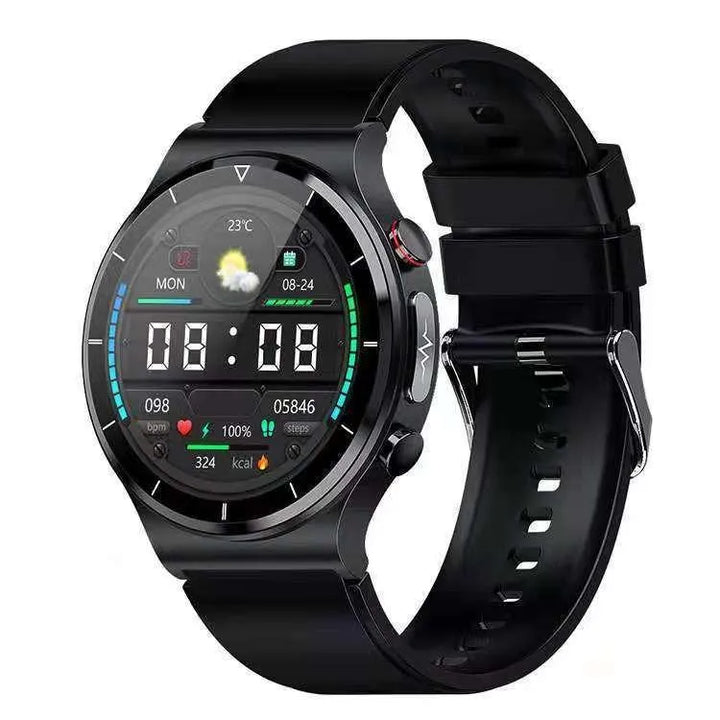 Casual Smartwatch mit Fitness-Tracker - Black Vorderansicht