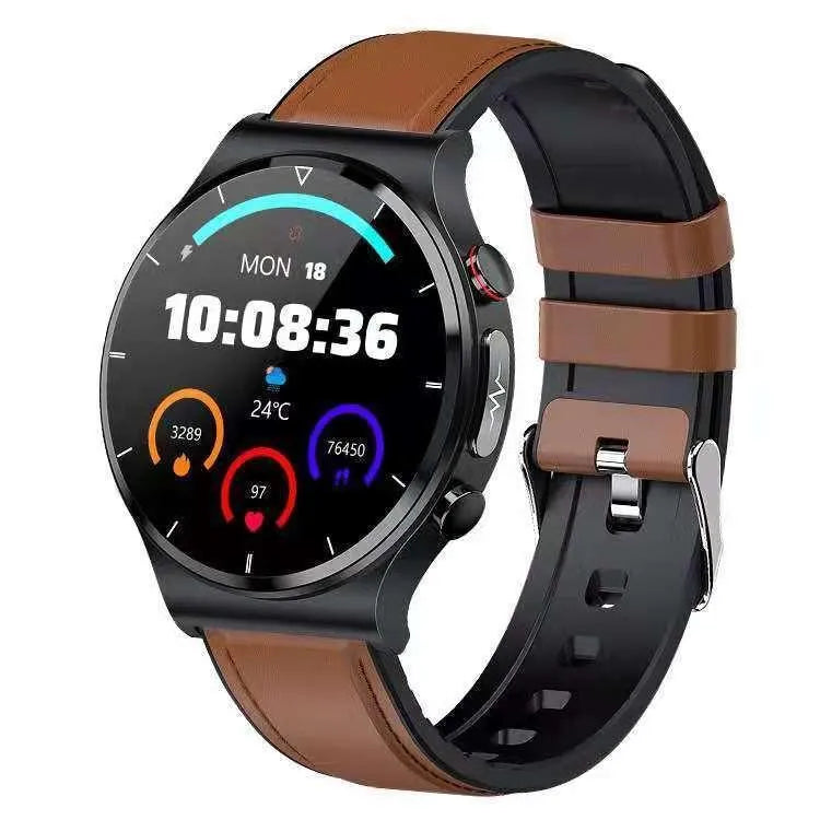 Casual Smartwatch mit Fitness-Tracker - Brown Vorderansicht