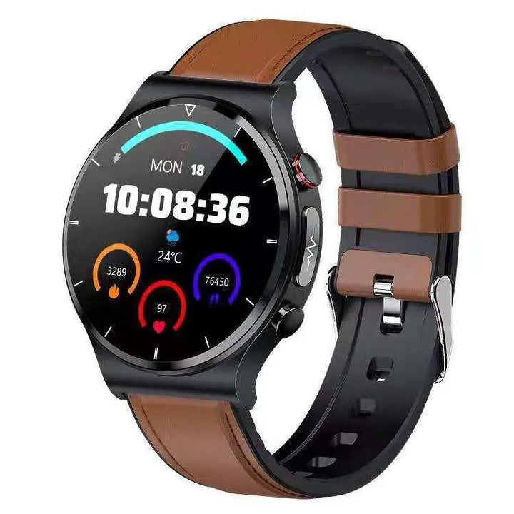 Casual Smartwatch mit Fitness-Tracker - Brown Vorderansicht