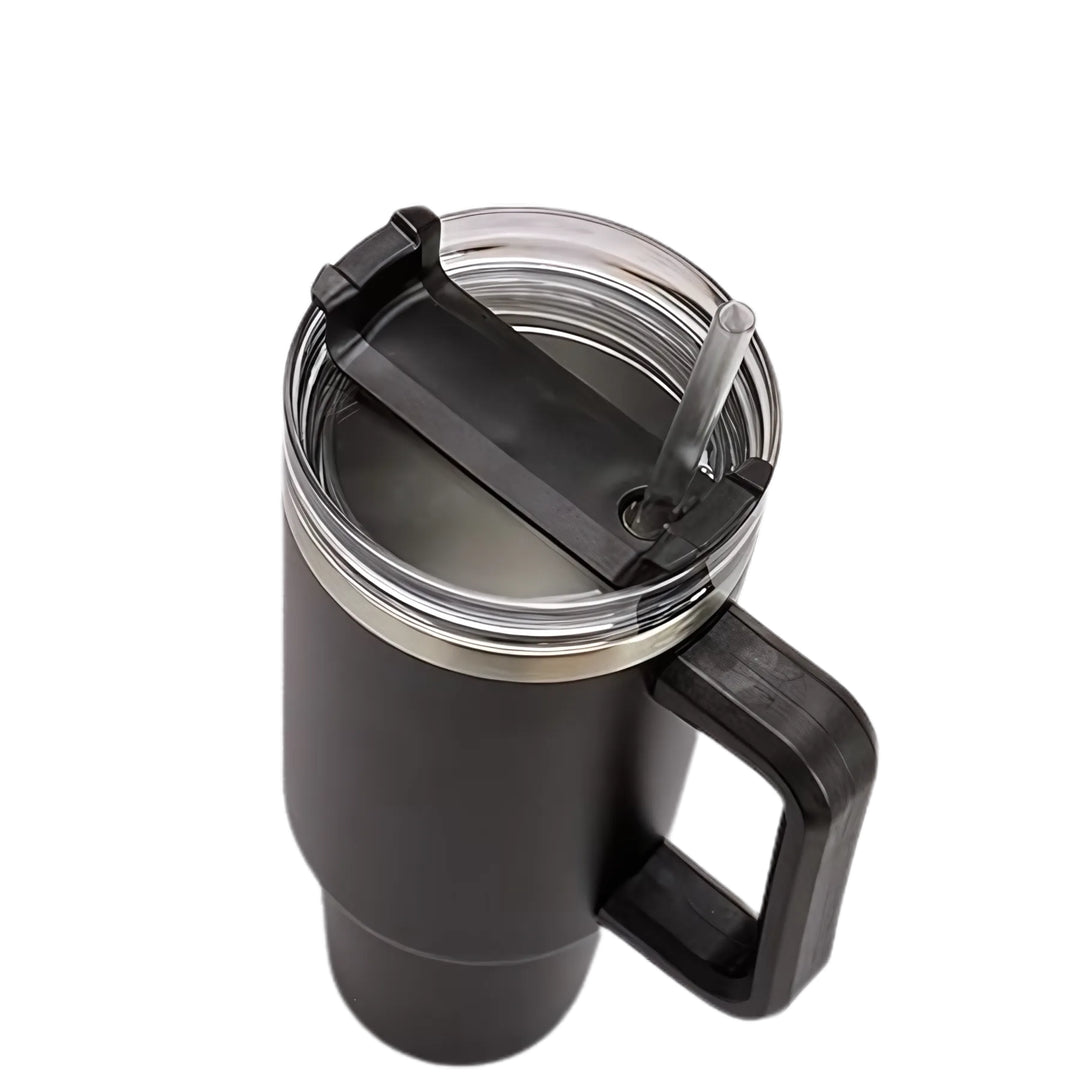 Thermoflache-Edelstahl - Black Ansicht von oben
