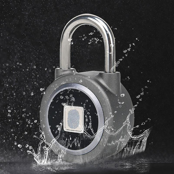 Fingerabdruck Schloss aus Edelstahl - Vorderansicht - Wasserdicht IP65