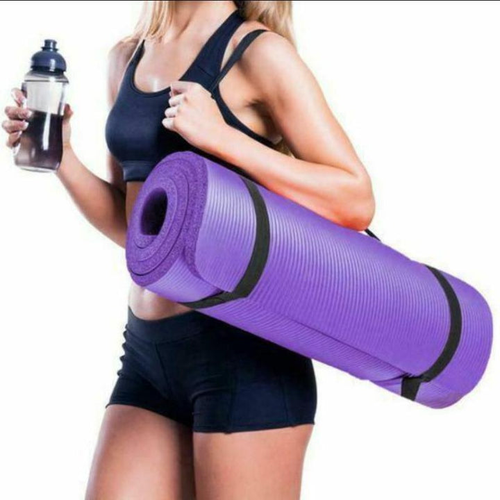 Yogamatten - Leicht zu transportieren mit dem Tragegurt