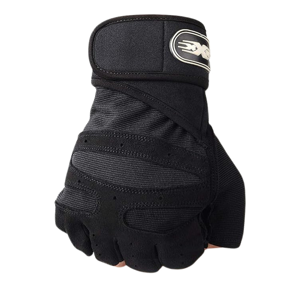 Fitness Handschuhe mit Handgelenkstütze –  Black