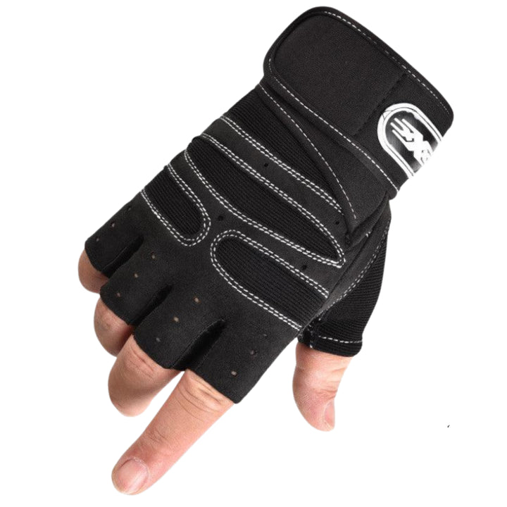 Fitness Handschuhe mit Handgelenkstütze –  White