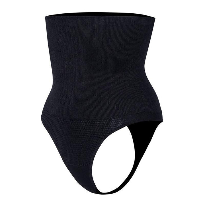 Unterwäsche Damen - Formender String Shapewear - Black Seitenansicht