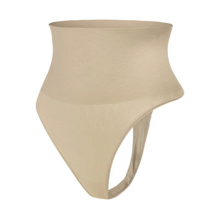 Unterwäsche Damen - Formender String Shapewear - Bisque Seitenansicht
