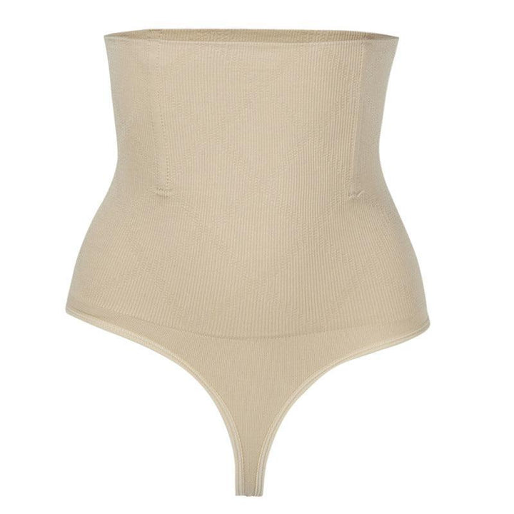 Unterwäsche Damen - Formender String Shapewear - Bisque Rückansicht