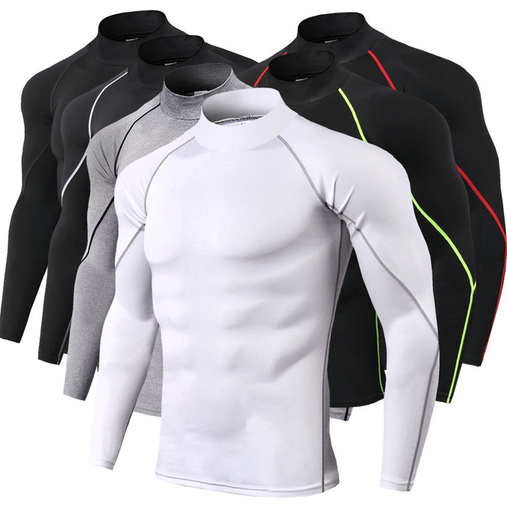 Funktionsshirt Herren - Sport T-Shirt lang - Alle Shirts auf einem Titelbild