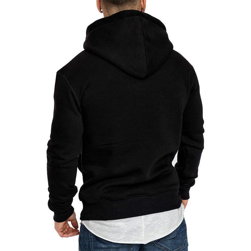 Hoodie Herren - Black Rückansicht