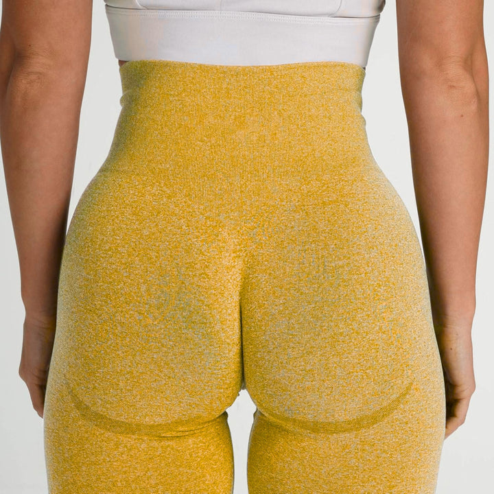 Kalypso - Anti Cellulite Leggings Yellow Rückansicht nahe