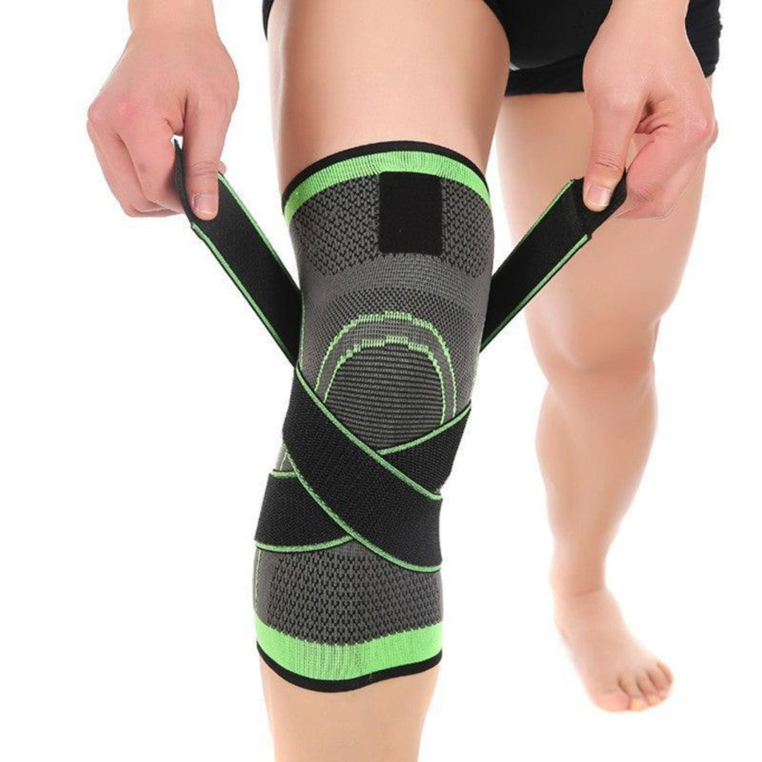 Kniebandage - Green Vorderansicht