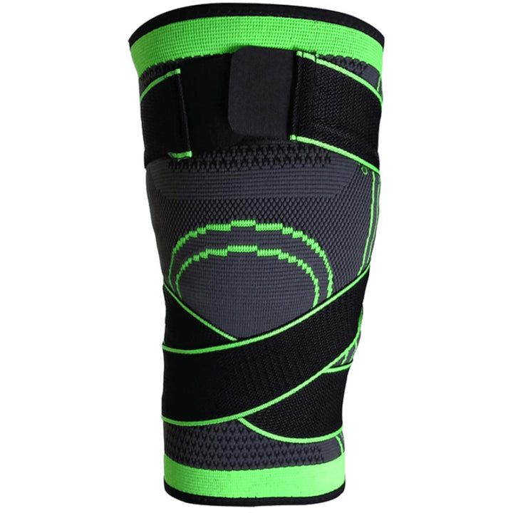 Kniebandage - Green Vorderansicht Close-Up