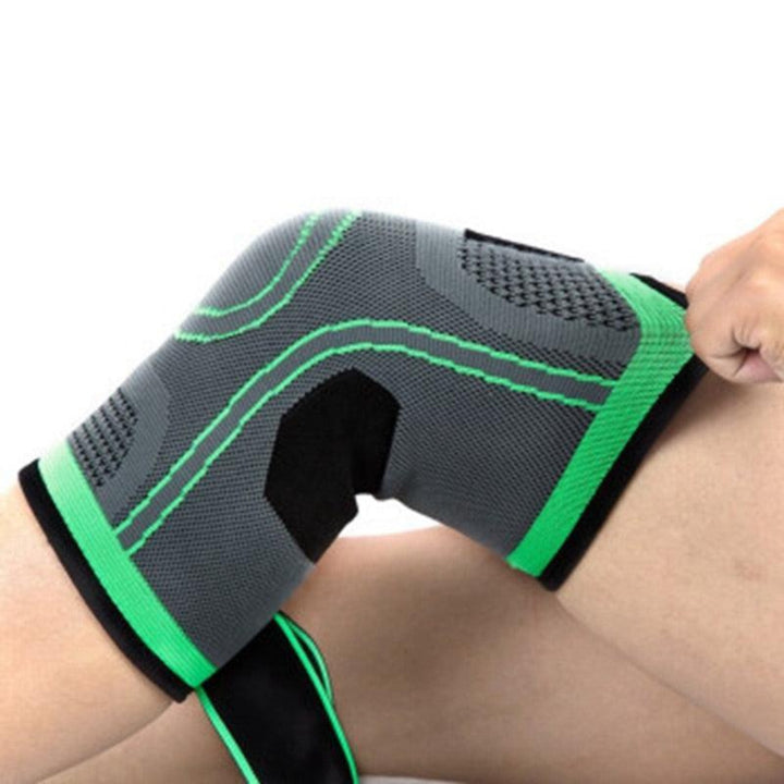 Kniebandage - Green Seitenansicht