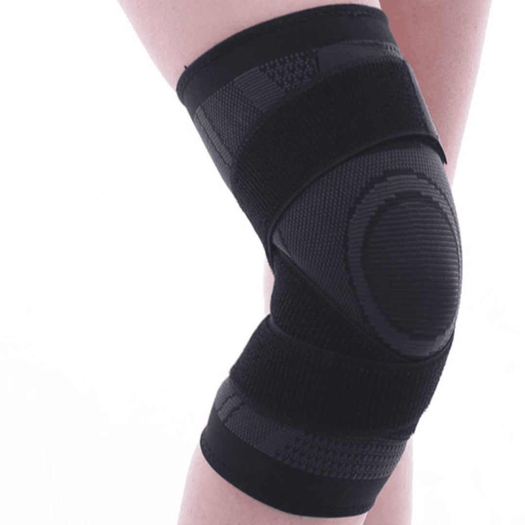 Kniebandage - Black Vorderansicht