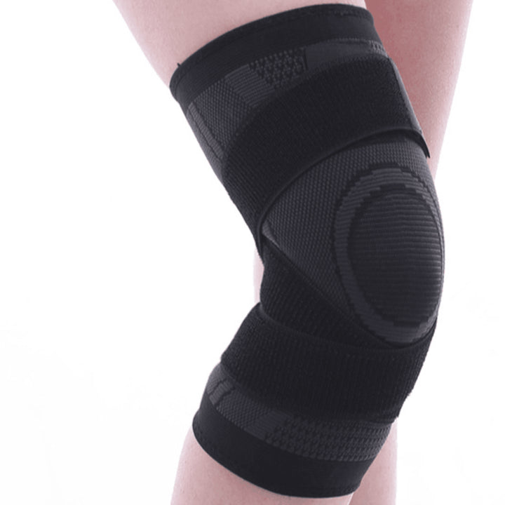 Kniebandage - Black Vorderansicht