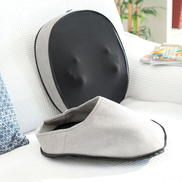Shiatsu-Thermo-Massagegeraet - Seitenansicht auseinandergebaut 