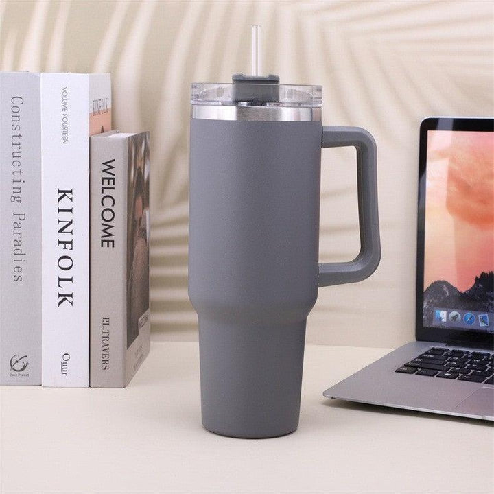 Thermoflasche - Edelstahl - Gray